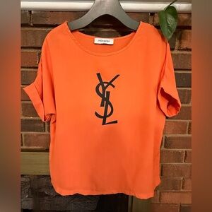 #7) Orange cute top